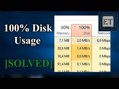 How To Fix 100% Disk Usage in Windows 10