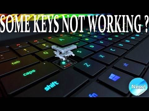 HOW TO FIX LAPTOP KEYBOARD SOME KEYS NOT WORKING ?