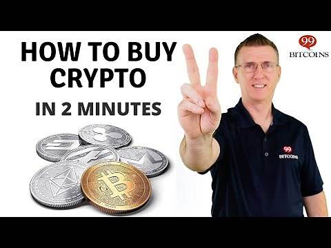 How to Buy Cryptocurrency (in 2 minutes) - 2021 Updated