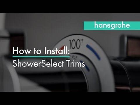 hansgrohe ShowerSelect Trim Installation