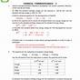 Enthalpy Calculations Worksheet