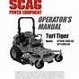 Scag Turf Tiger Service Manual