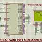 8051 Lcd Interfacing Circuit Diagram