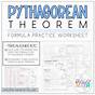 Pythagorean Theorem Practice Worksheet Answers