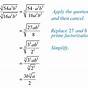 How To Divide Radicals By Radicals