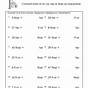 Customary Units Of Measurement Worksheet