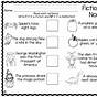 Fiction Vs Nonfiction Worksheet 2nd Grade