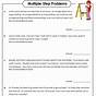 Multi Step Word Problems Grade 4