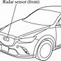 Front Radar Obscured Mazda 3