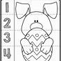 Easter Count And Color Worksheet