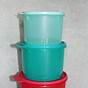Tupperware Stacking Canister Set