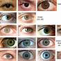 Eye Color Chart Names