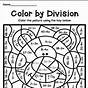 Color By Number Printables Division