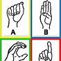 Sign Language Flashcards Printable