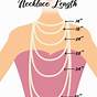 Women's Necklace Length Chart