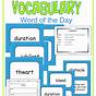 Word Of The Day Worksheets
