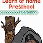Migration And Hibernation Preschool Theme