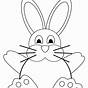 Easter Bunny Stencil Printable