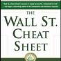 Wall St Cheat Sheet Chart