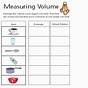 Volume Water Displacement Worksheet