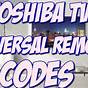 Toshiba Ct 90302 Remote Programming Codes