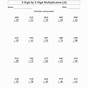 Worksheet Multiplication 3 Digit By 2 Digit