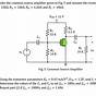 Common Source Fet Amplifier Circuit Diagram