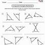 Worksheet Congruent Triangles Answers