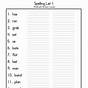 Spelling Worksheets For 3rd Graders