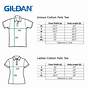 Gildan Men's Size Chart