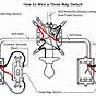 3-way Switch Single Pole Wiring Diagram