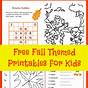 Free Fall Printables For Toddlers