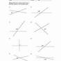 Intersecting Lines Worksheet Grade 7