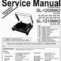 Technics Sl 1200 Mk2 Repair Manual