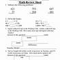 Everyday Math Worksheet 3rd Grade