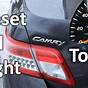 2001 Toyota Camry Check Engine Light Reset