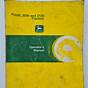 John Deere Operator Manual