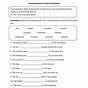 English Worksheets For 5th Graders Printable