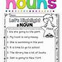 Printable Noun Worksheet For Kindergarten