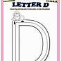 Letter D Worksheet For Kindergarten