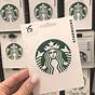 Printable Starbucks Gift Card