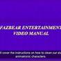 Fazbear Entertainment Video Manual
