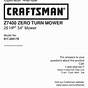 Craftsman Ztl 7000 Manual