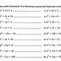 Factoring Expressions Algebra 2