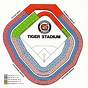 Tiger Stadium Seating Chart Detroit