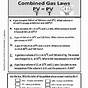Gas Laws Worksheet Answers
