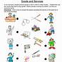 Goods And Services Worksheets