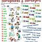 Homophones Worksheets With Answers