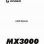 Back To Basics Mx3000inst User Manual