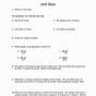 Rates And Unit Rates Worksheet
